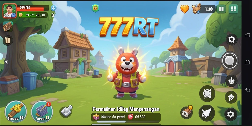Tampilan gameplay 777RT yang seru dan mengasyikkan.