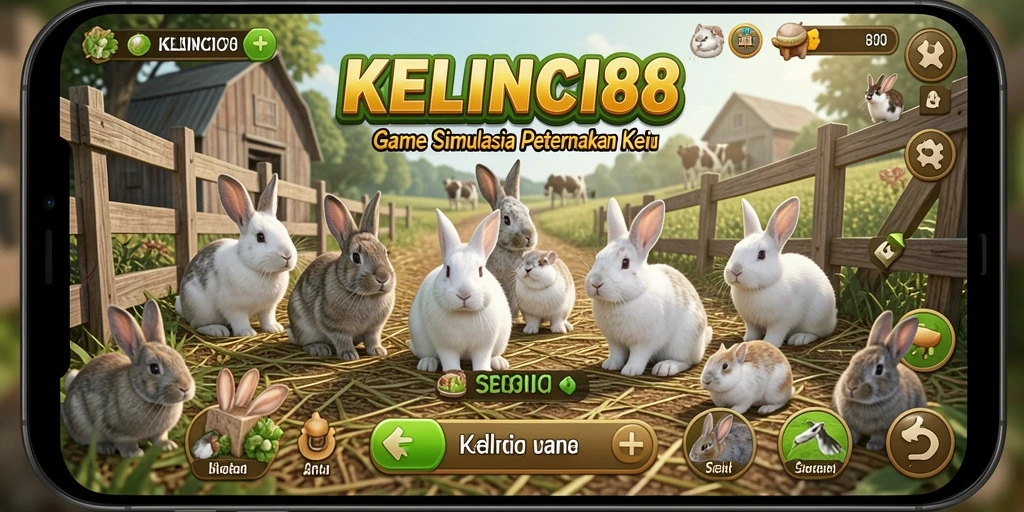 Tampilan gameplay KELINCI88 yang menarik dan interaktif.