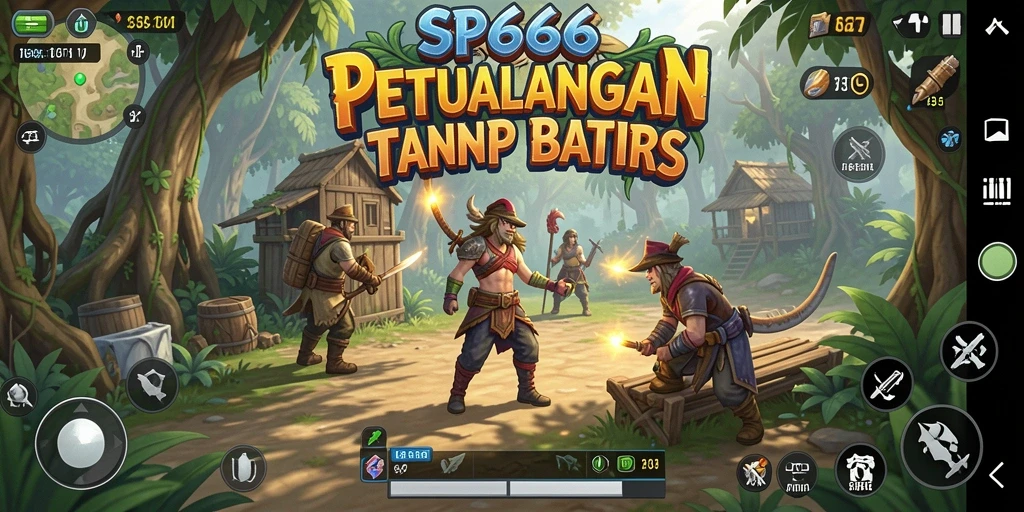 Tampilan menarik dari gameplay Open World SP666 yang penuh petualangan.